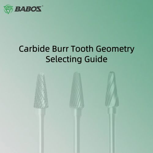 Últimas soluções da empresa sobre Como a Geometria do Dente de Carbide Burr Afeta o Desempenho de Corte