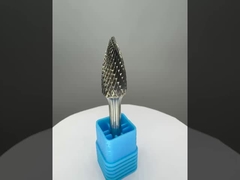 Revestimento de borrachas de carburo de corte duplo de 1/4