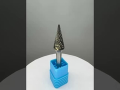 SM Carbide de tungstênio rotativo de cones pontiagudos de borracha tipo para moedor a moagem com uma haste de 1/4 