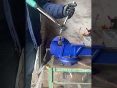 Teste de dureza de fichas rotativas de carburo de tungstênio BABOS