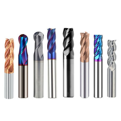 Moinho de acabamento de carburo de tungsténio para alumínio, aço, aço carbono, aço ligado, aço inoxidável, ferro fundido