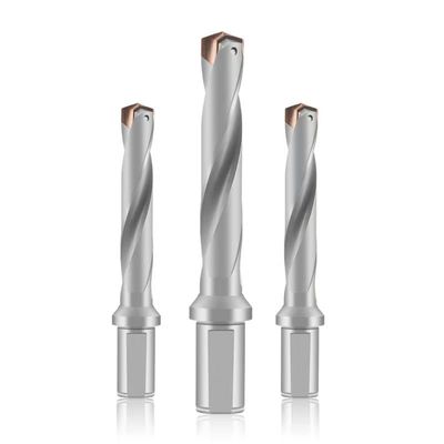 Bom preço 14D Espiral flauta coroa de perfuração bit cortador de buracos de carburo indexavel perfuração profunda em linha
