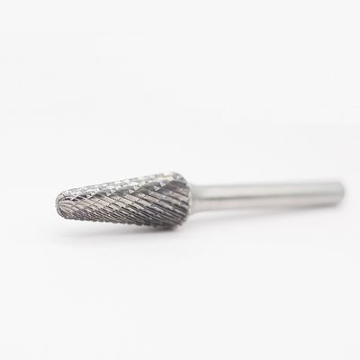 Bom preço SL-4 Carbono de tungstênio Burr forma convexa com fim de raio duplo corte com 1/4 