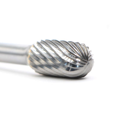Bom preço SC Single Cut Ball Nosed Cylinder Carbide Burr 10mm*20mm com 6mm Shank Dia. em linha