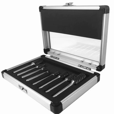 Bom preço 8pcs Carbono de Tungstênio Burr Set Deburring Formando Carbono de Tungstênio Burr 1 4 Shank em linha