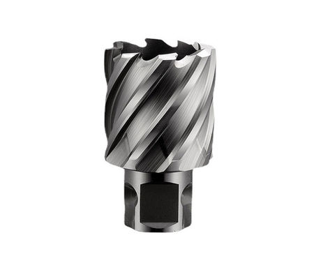 Bom preço 25mm Profundidade HSS Cutter Anular 19.05mm Shank espiral Alta velocidade de aço Cutter Anular em linha