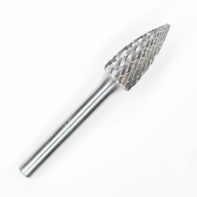 SG-2 Tree Point End Burr de corte duplo de corte duplo 1/4 