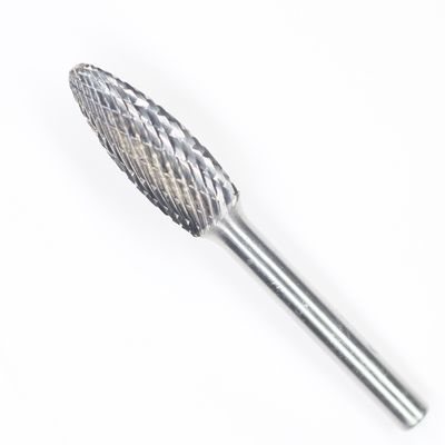 SH-6 Flame Carbide Burr Double Cut For Die Grinder 5/8