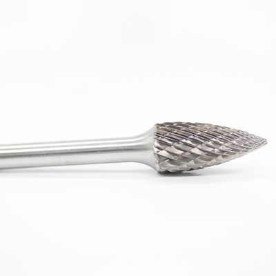 Bom preço SG-3 Carbide de tungstênio Ficha rotativa de forma de árvore pontiaguda com 1/4 
