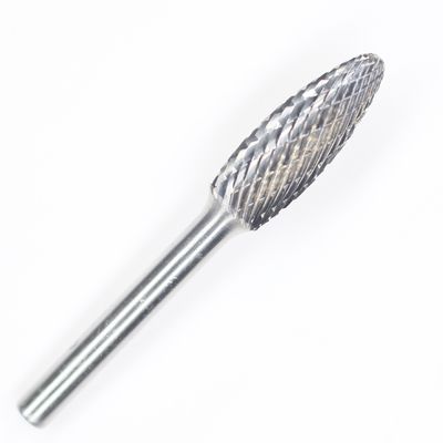 SH-5 Ficheira rotativa de carburo de tungstênio em forma de chama com broca de broca de moagem de 1/4 