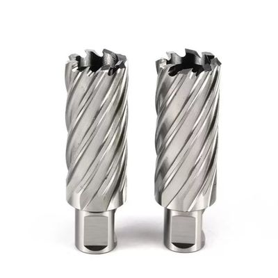 Bom preço Diâmetro de corte de 35 mm HSS Anular Cutter Drill Bit 19.05 mm Weldon Shank 75 mm Profundidade de corte Profundidade em linha