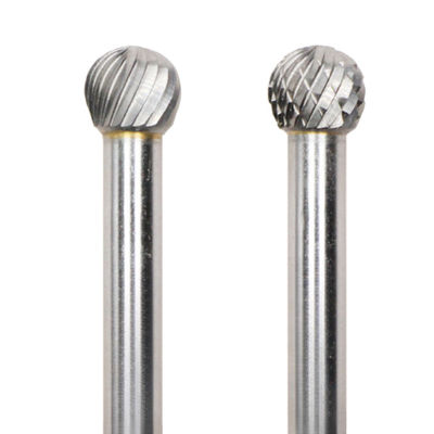 Bom preço 3mm SD forma de bola Carbide Burrs de corte único Carbide Burr rotativo em 3mm Shank em linha