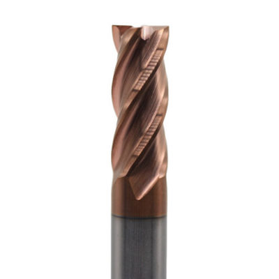 Bom preço 16*45*16*100 TiAISiN revestido de 4 flutes de carburo Quadrado de acabamento de moinho para aço carbono liga de aço fundido Ferro de corte de 16 mm de diâmetro em linha