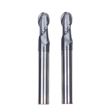 Bom preço AITiN Revestido 10mm R5*10*20*10*75 2 Flutes Ball End Mill para usinagem de aço carbono liga aço inoxidável ferro fundido em linha