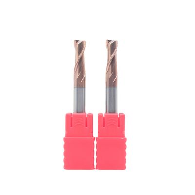Bom preço 8mm Dia 8*20*8*60 TiAISiN revestido 2 flautas Flat Carbide End Mill Para aço carbono liga de aço ferro fundido em linha