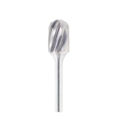 Bom preço C Forma de alumínio cortado Carbide Burr 12mm * 25mm com 6mm Dia de barbear. em linha