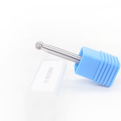 Bom preço D-Ball Shape Tungsten Carbide Burrs Ball Shape 6mm*5mm standard double cut with 6mm shank em linha
