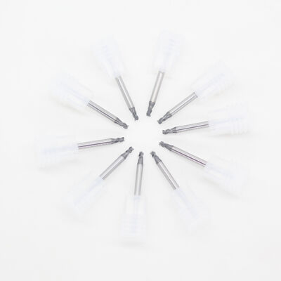 Bom preço 0,093" fresas de micro-diâmetro de hélice variável de 3 flautas para ligas de alumínio, revestimento de liga de cobre PVD em linha