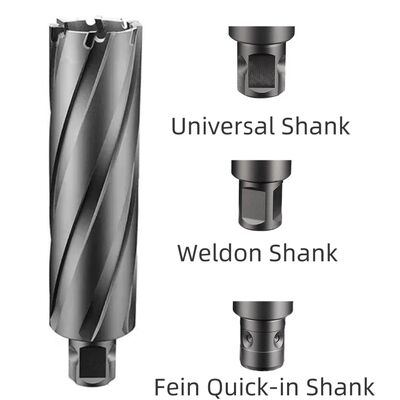 qualidade Profundidade de corte de 100 mm TCT Cutter Anular 65 mm Diâmetro de corte Universal Shank Cutter Anular fábrica