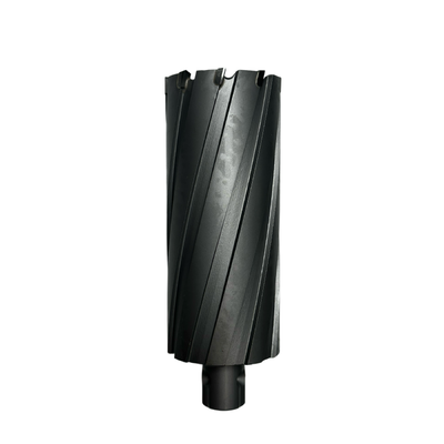 Qualidade 100mm Cut Depth TCT Annular Cutter 18mm-250mm Cut Dia Core Drills | H11 Body K30 Carbide Tips Fábrica